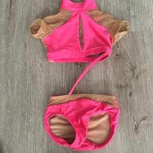 Patrick J NEW CS mesh leotard